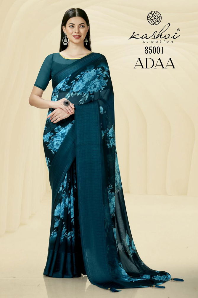 Adaa By Kashvi 85001-85008 Daily Wear Sarees Catalog